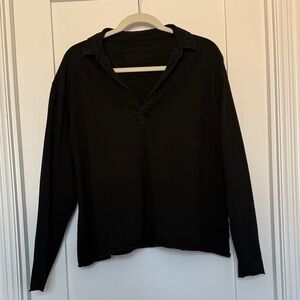Frank & Eileen Black Long-Sleeve Jersey